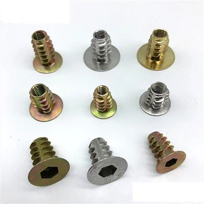 M6 menetes betét fához